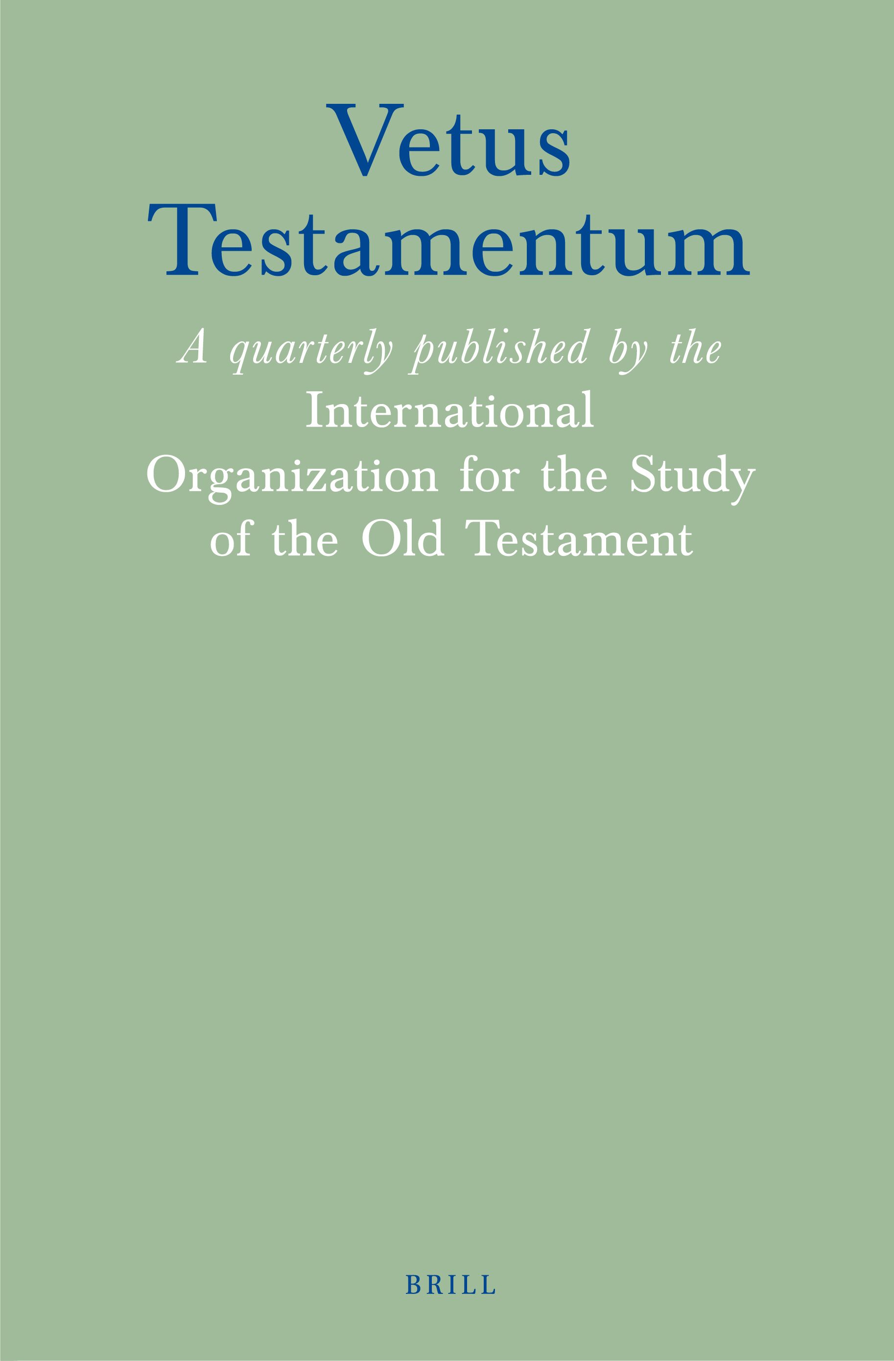 Vetus Testamentum